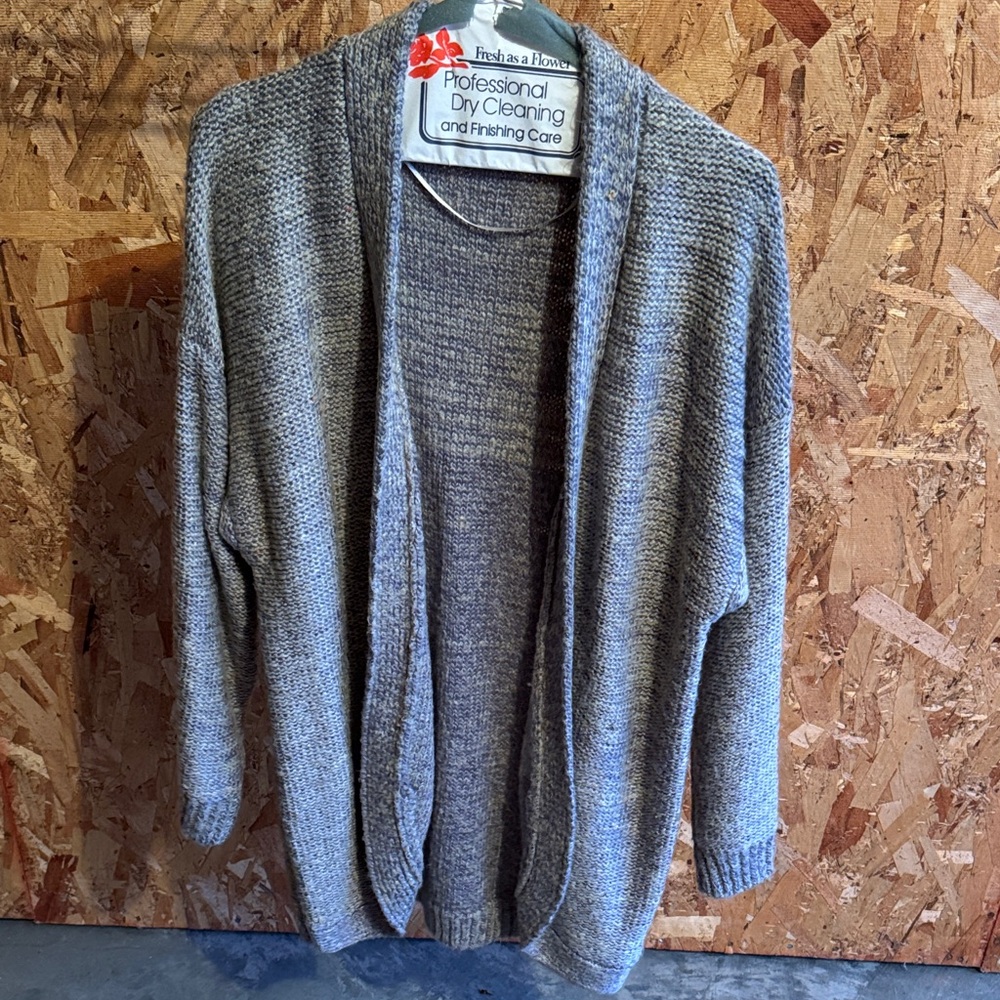 Potter's Pot Heather Blue/Gray Women's Cardigan